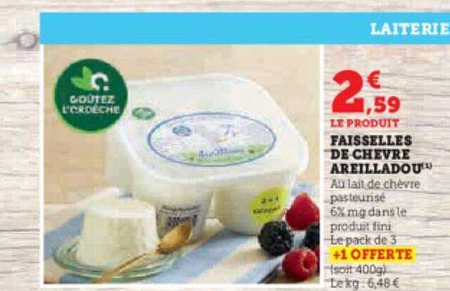 faisselles de chèvre areilladou