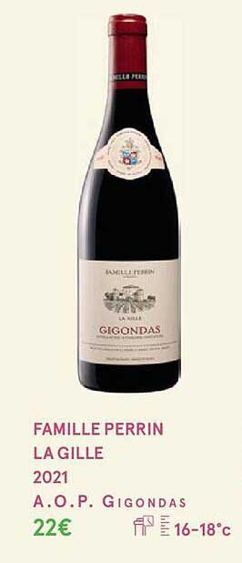 famille perrin la gille 2021 a.o.p. gigondas