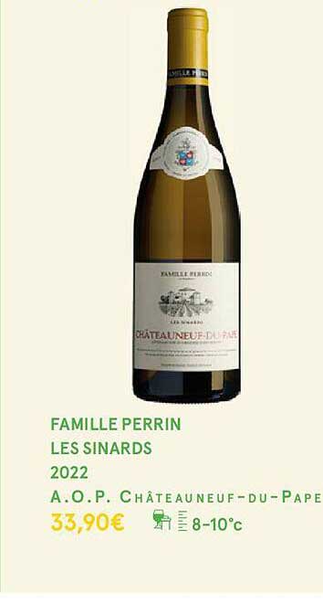 famille perrin les sinards 2022 a.o.p. châteauneuf-du-pape
