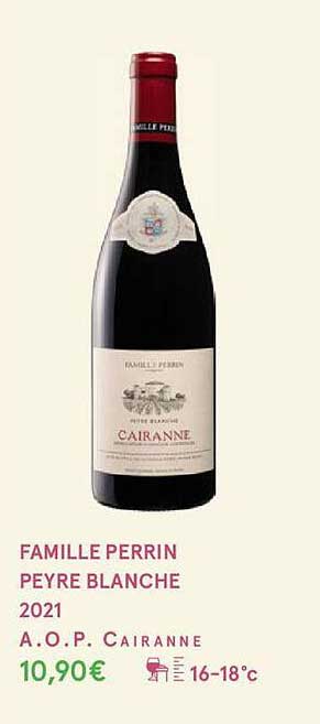 famille perrin peyre blanche 2021 a.o.p. cairanne