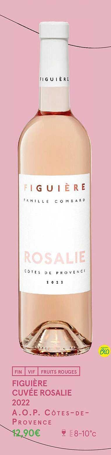 figuère cuvée rosalie 2022 a.o.p. côtes-de-provence