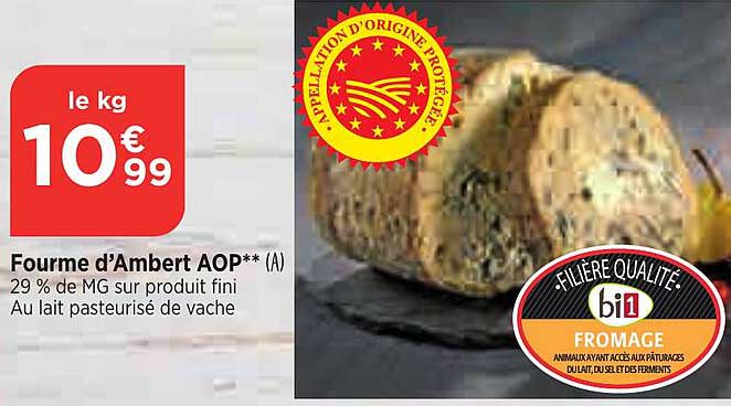fourme d'ambert aop
