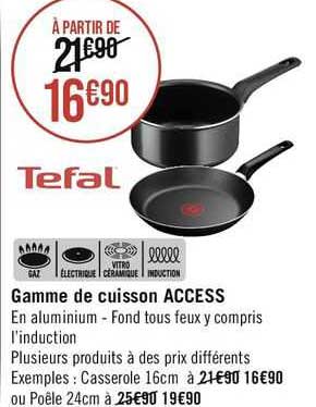 Gamme De Cuisson Access Tefal