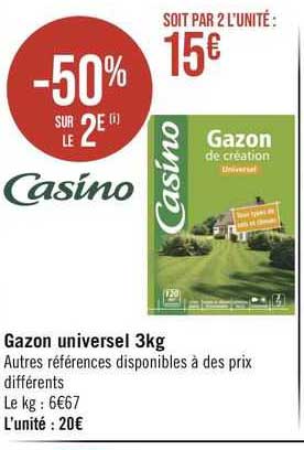 gazon universel 3kg