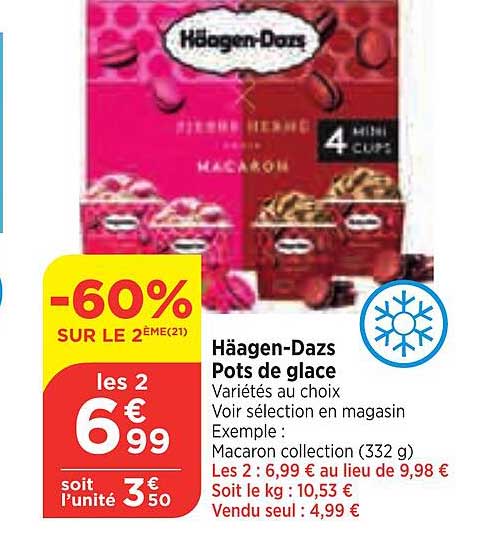 häagen-dazs pots de glace