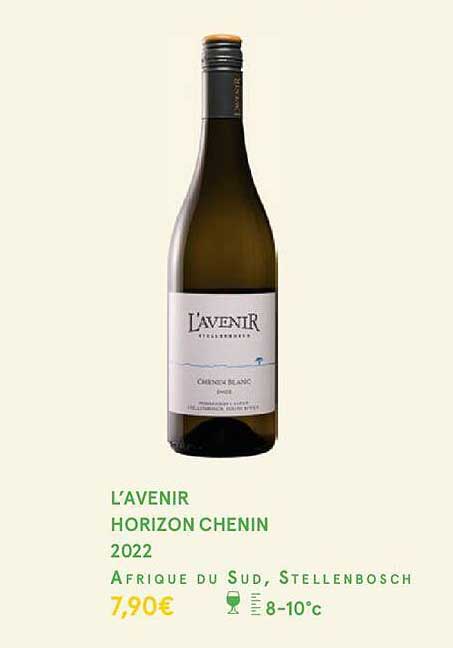 l'avenir horizon chenin 2022 afrique du sud, stellenbosch