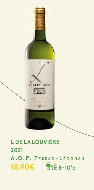 l de la louvière 2021 a.o.p. pessac-léognan