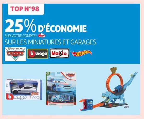 les miniatures et garages cars, burago, maisto, hot wheels