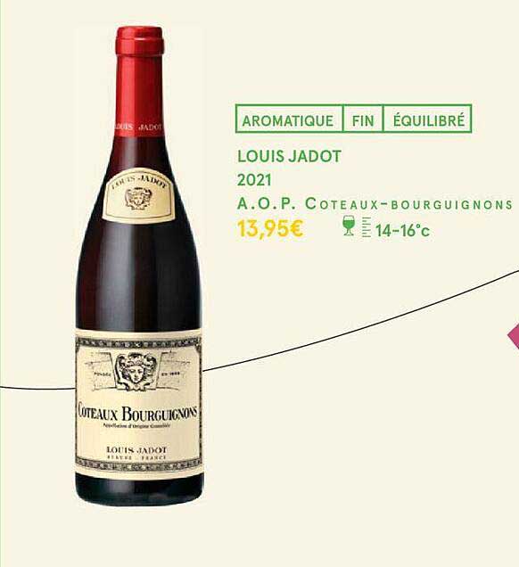 louis jadot 2021 a.o.p. côteaux-bourguignons