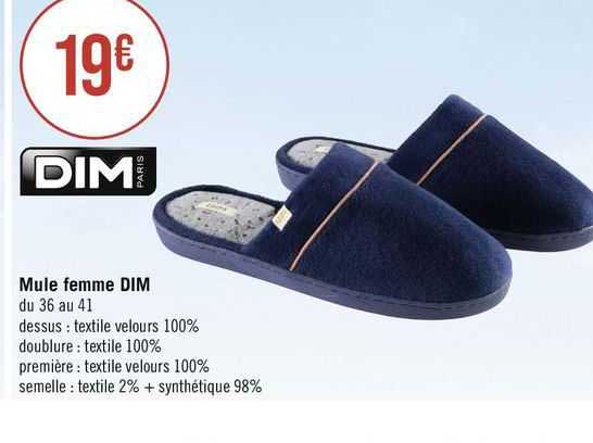 Mule Femme Dim