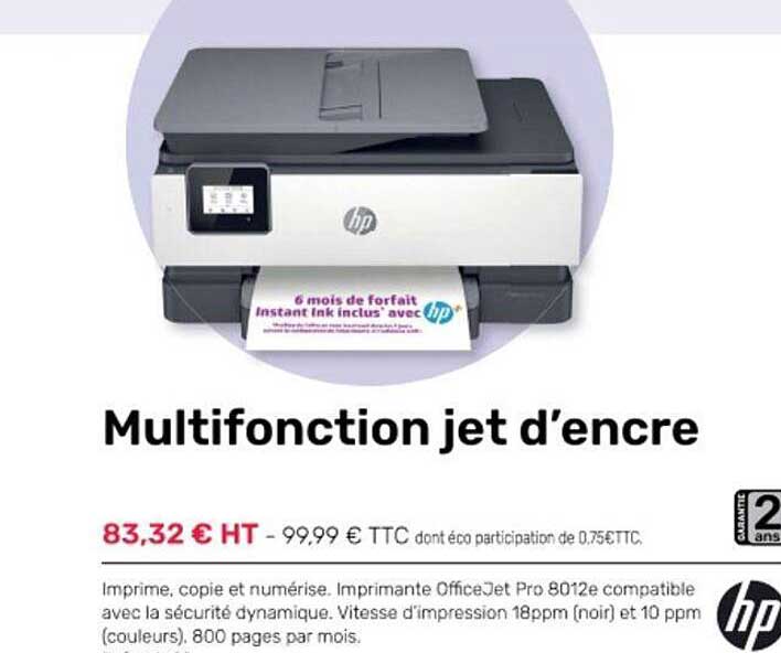 multifonciton jet d'encre