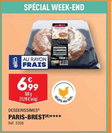 paris-brest desserissimes