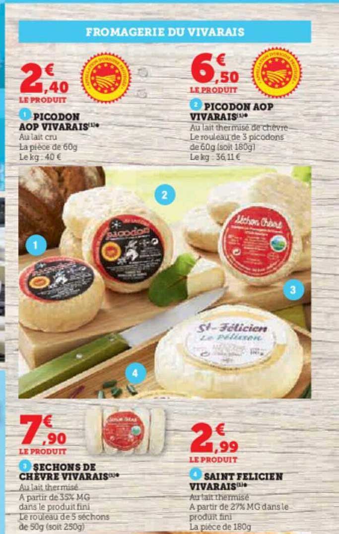 picodon aop vivarais, picodon aop vivarais, séchons de chèvre vivarais, saint félicien vivarais