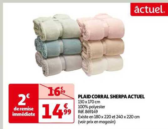 plaid corral sherpa actuel