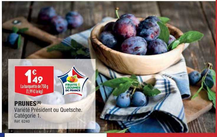 Prunes Président Ou Quetsche