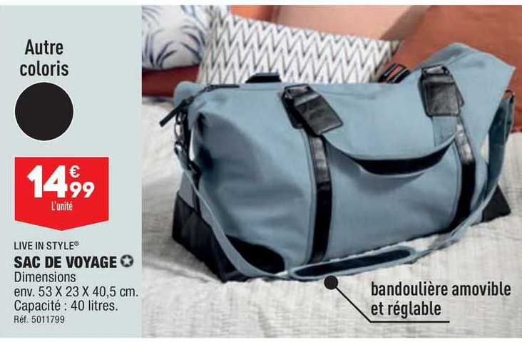 sac de voyage live in style