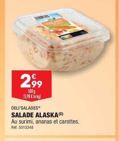 Salade Alaska Deli'salades