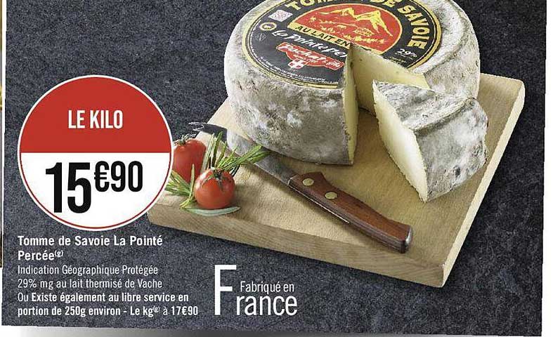 Tomme De Savoie La Pointe Percée