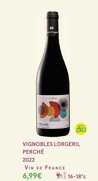 vignobles lorgeril perché 2022 vin de france