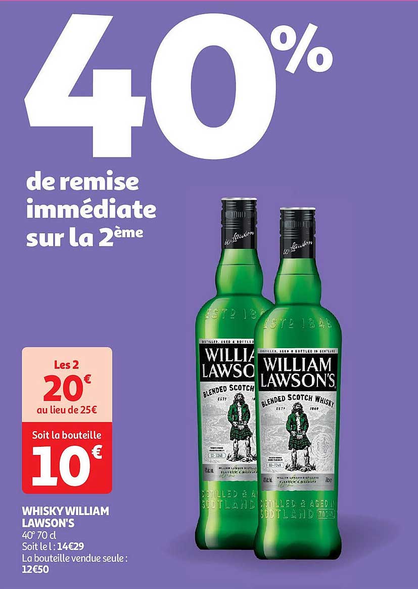 whisky william lawson's