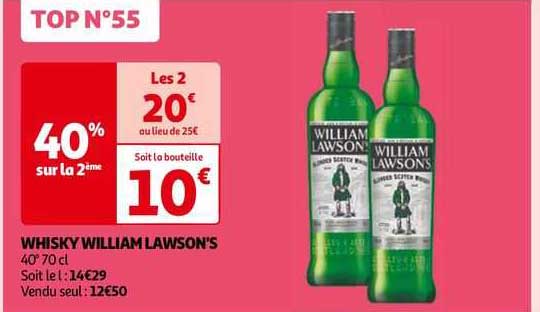 whisky william lawson's
