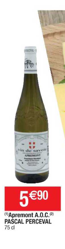 apremont a.o.c. pascal perceval