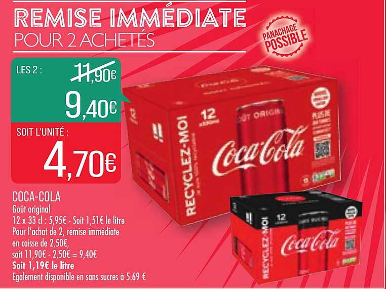 Colca-cola Goût Original