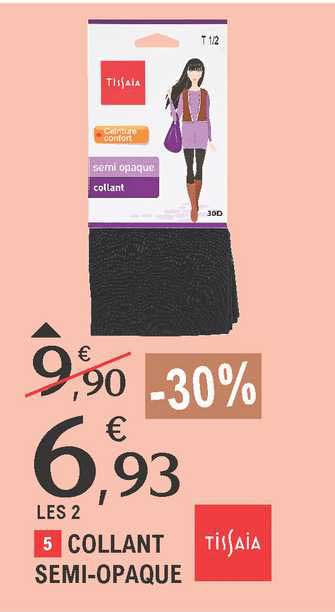 collant semi-opaque tissaia