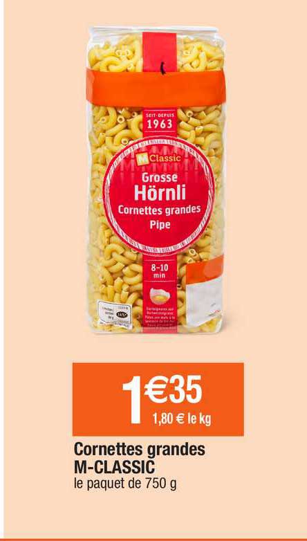 cornettes grandes m-classic