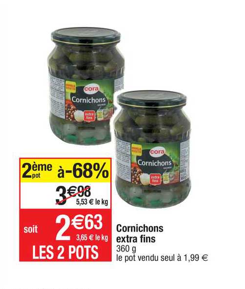 Cornichons Extra Fins