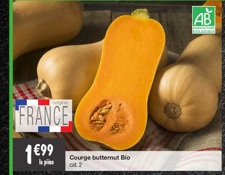 Courge Butternut Bio