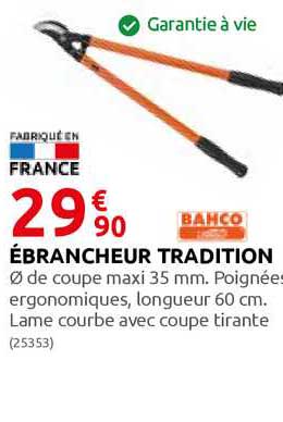 ébrancheur tradition bahco