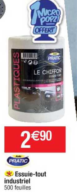 essuie-tout industriel pratic