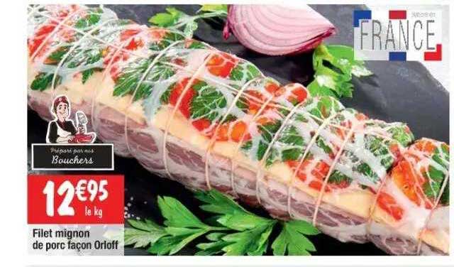 filet mignon de porc façon orloff