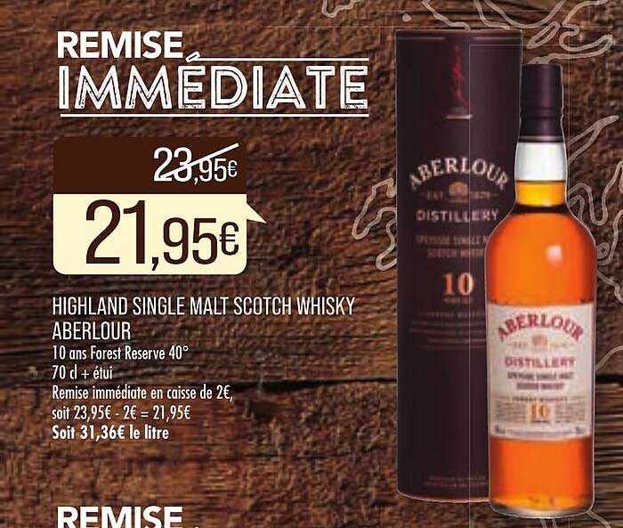 highland single malt scotch whisky aberlour