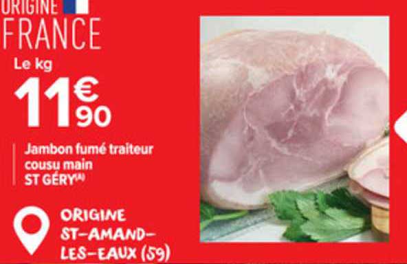 jambon fumé traiteur cousu main st géry