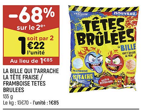 la bille qui t'arrache la tête fraise ou framboise têtes brulées