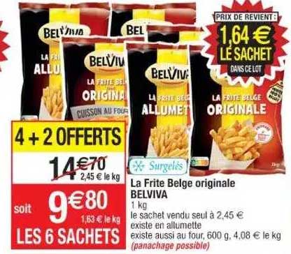 la frite belge originale belviva