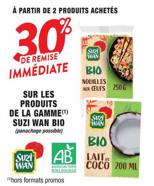 la gamme suzi wan bio