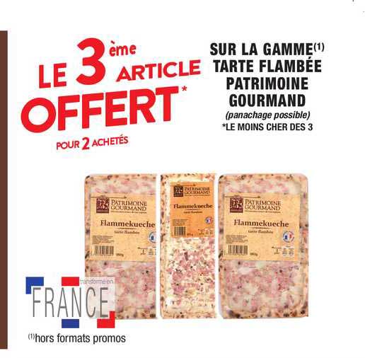 la gamme tarte flambée patrimoine gourmand