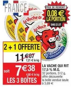 la vache qui rit 17,5% m.g.