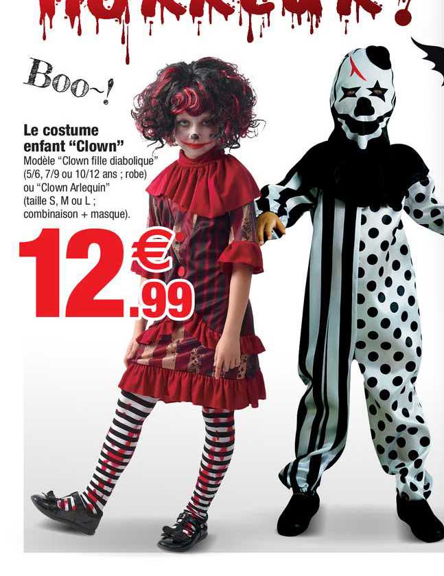le costume enfant "clown"