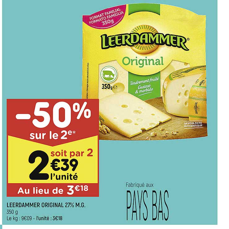 Leerdammer Original 27%mg