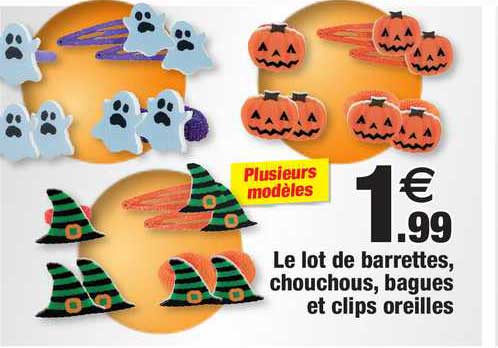 let lot de barrettes chouchous bagues et clips oreilles