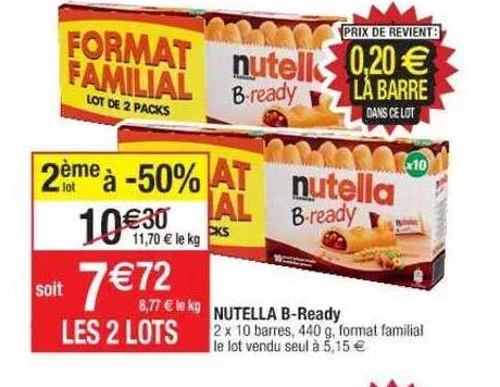 nutella b-ready