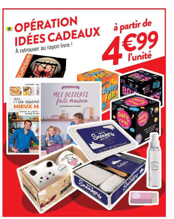 opération idées cadeaux