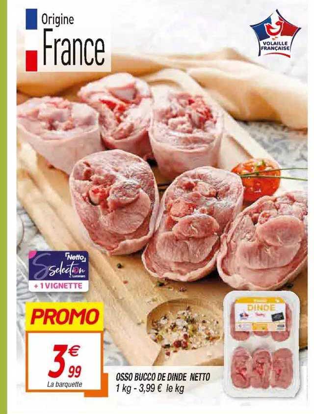 osso bucco de dinde netto