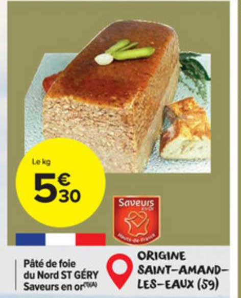 pâté de foie du nord st géry