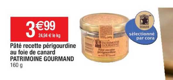pâté recette périgourdine au foie de canard patrimoine gourmand