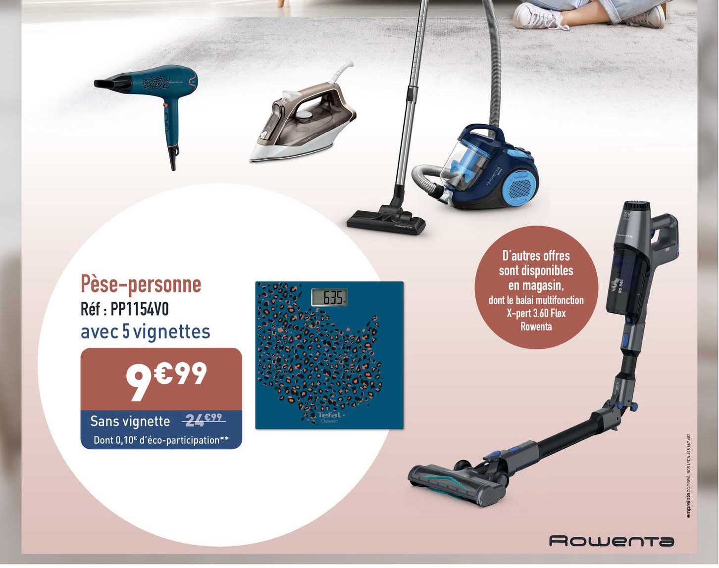 pèse-personne rowenta